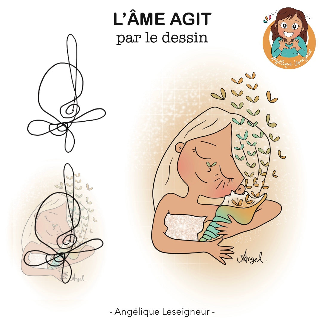 Bon cadeau - "L'âme agit par le dessin"