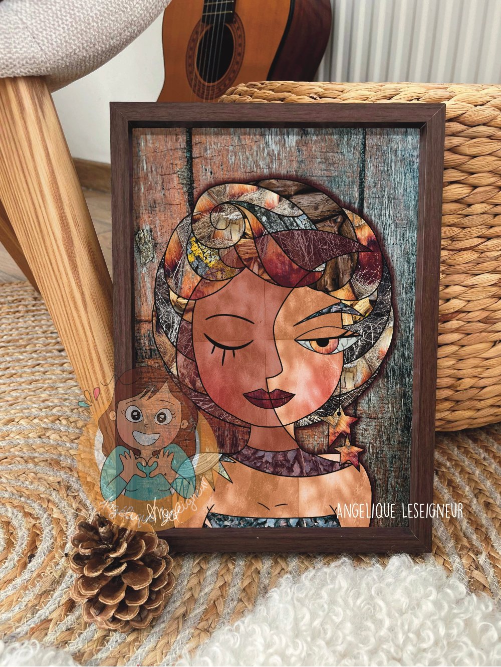 Tableau MAHARO (31x22cm)