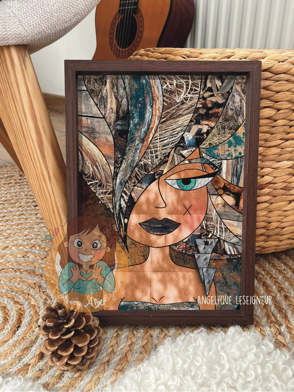Tableau MAHARO (31x22cm)