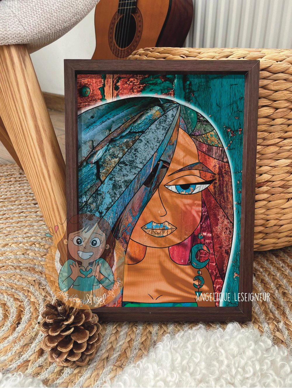 Tableau MAHARO (31x22cm)