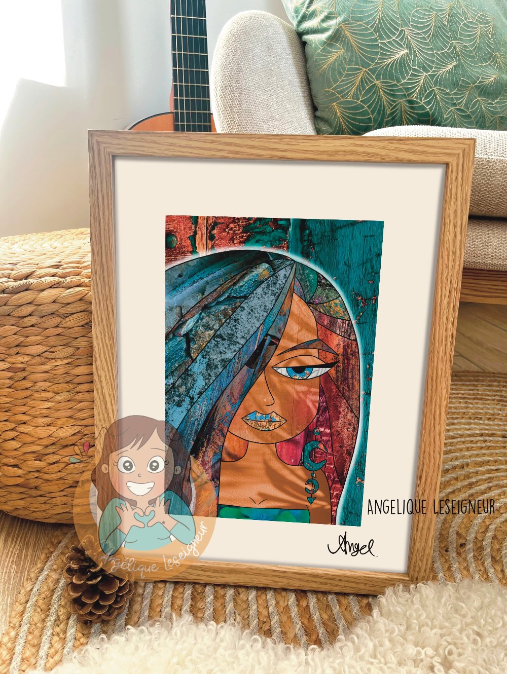 Tableau MAHARO (43x33cm)