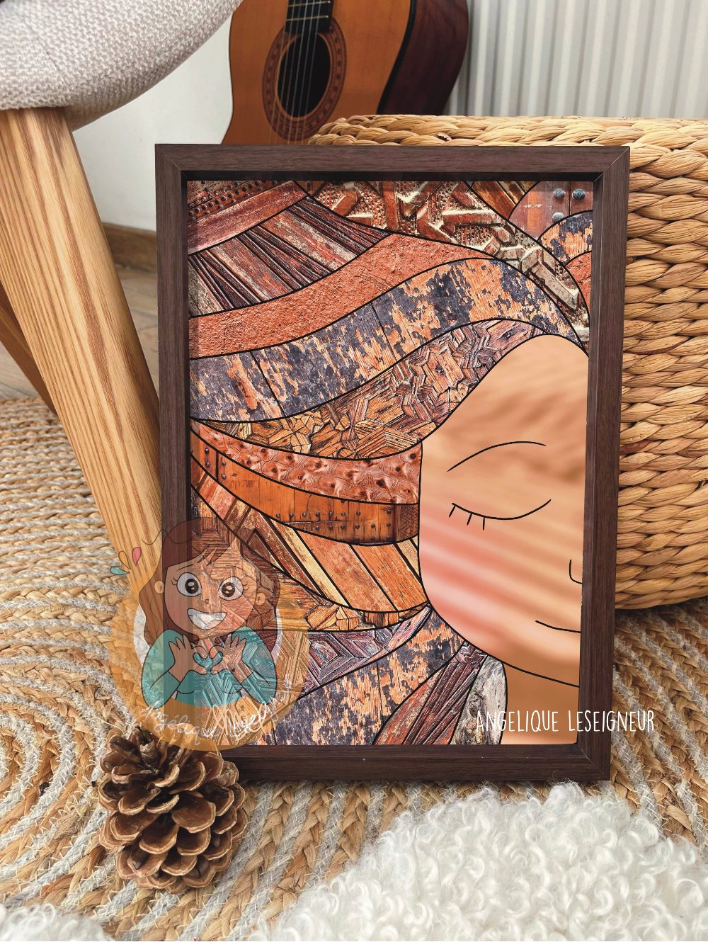 Tableau MAHARO (31x22cm)