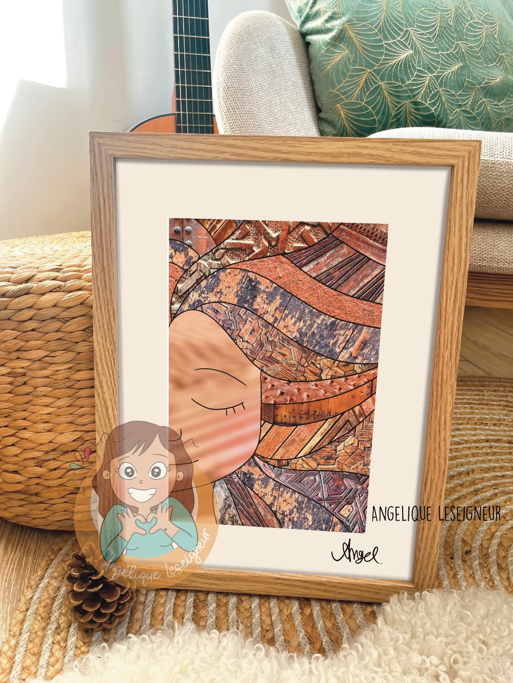 Tableau MAHARO (43x33cm)