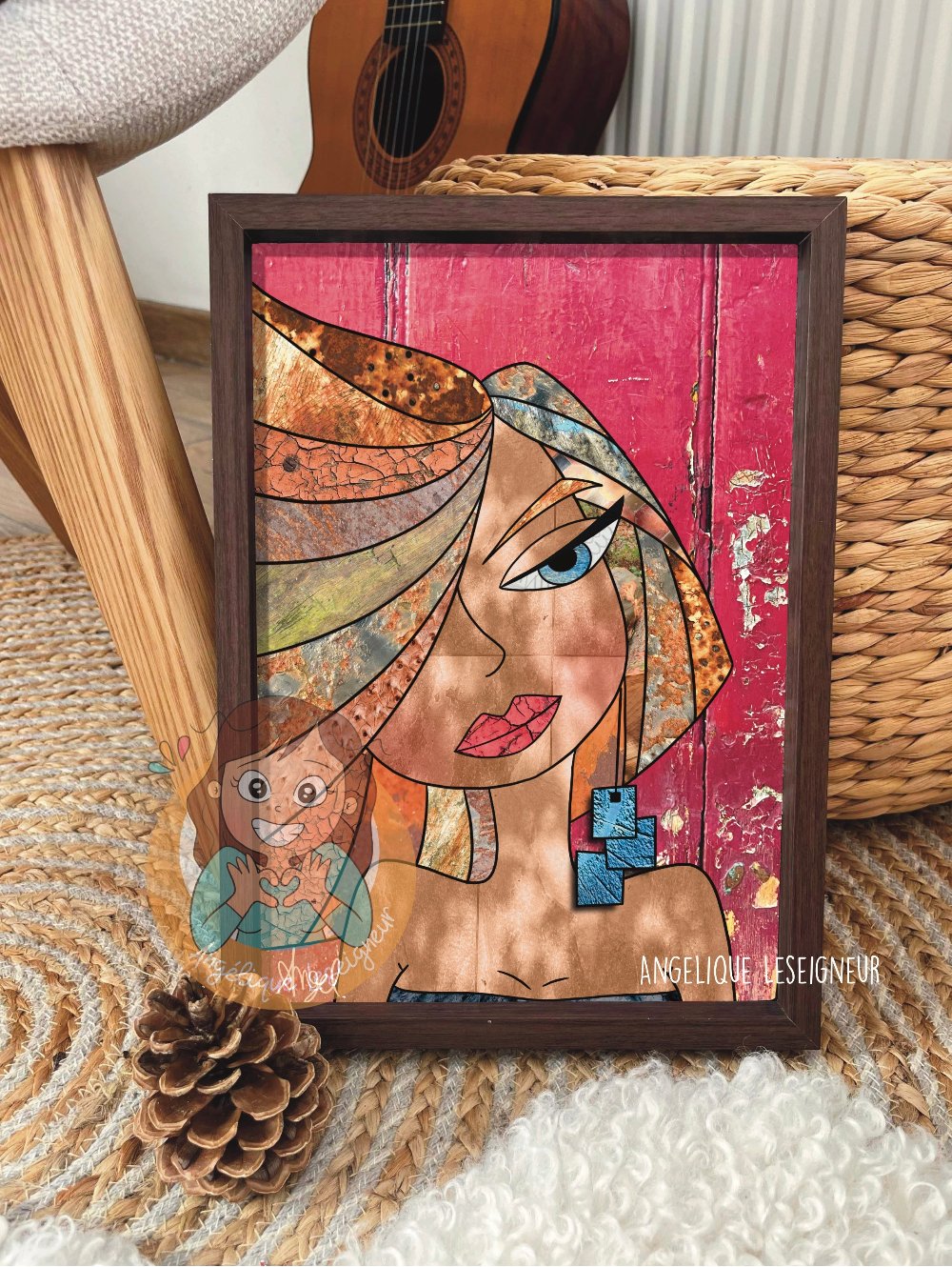 Tableau MAHARO (31x22cm)