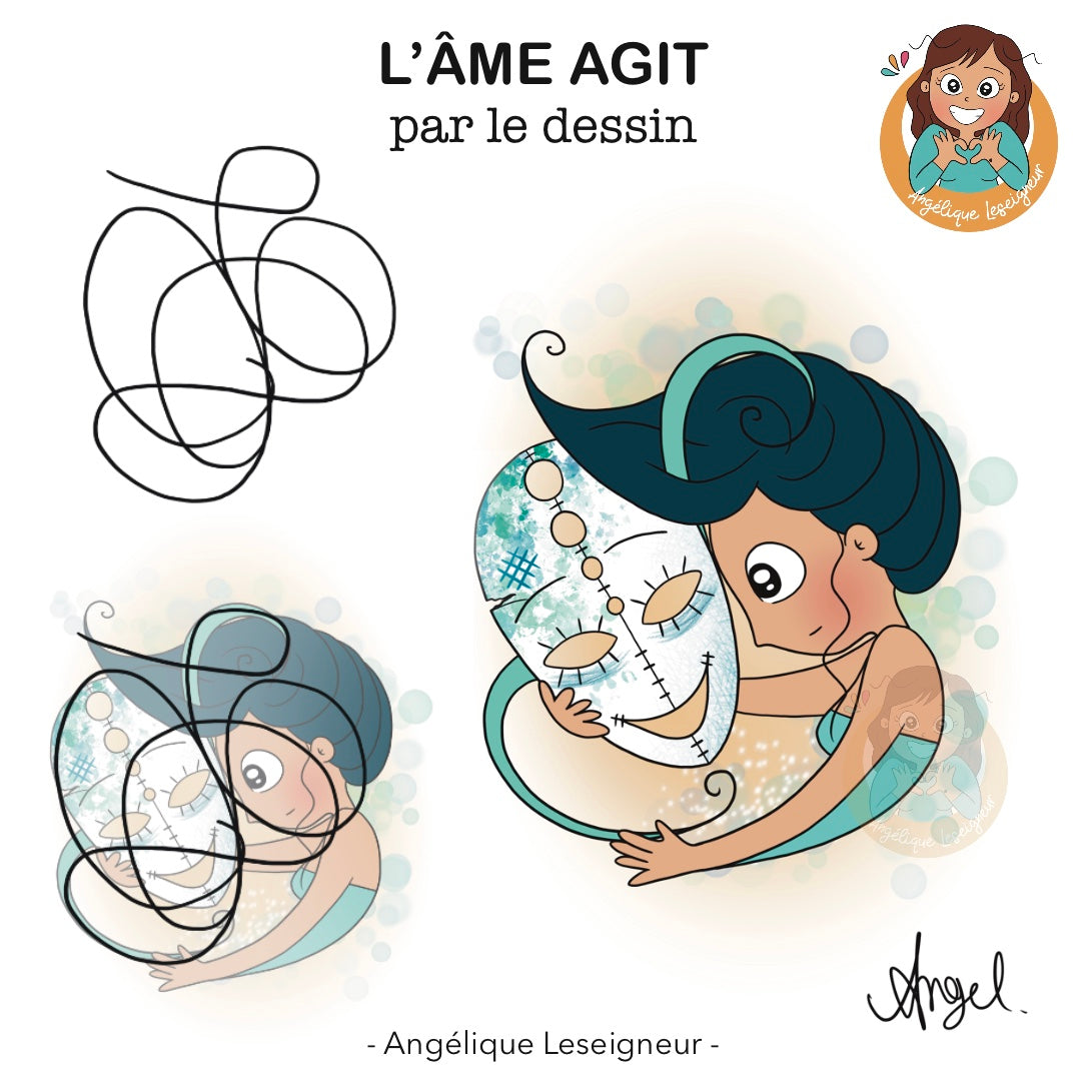 Bon cadeau - "L'âme agit par le dessin"