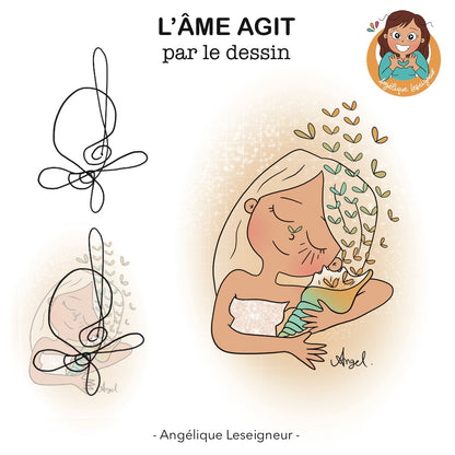 Bon cadeau - "L'âme agit par le dessin"