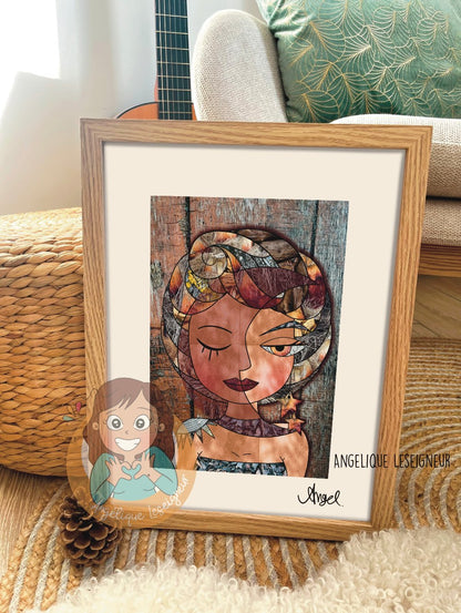 Tableau MAHARO (43x33cm)