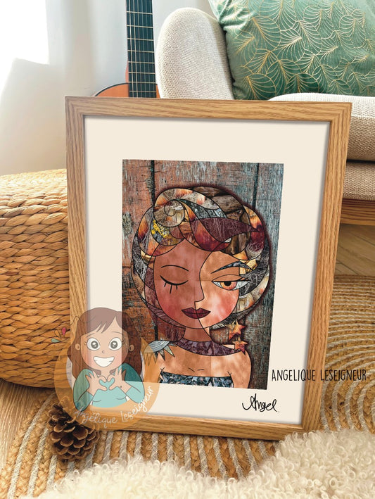 Tableau MAHARO (43x33cm)