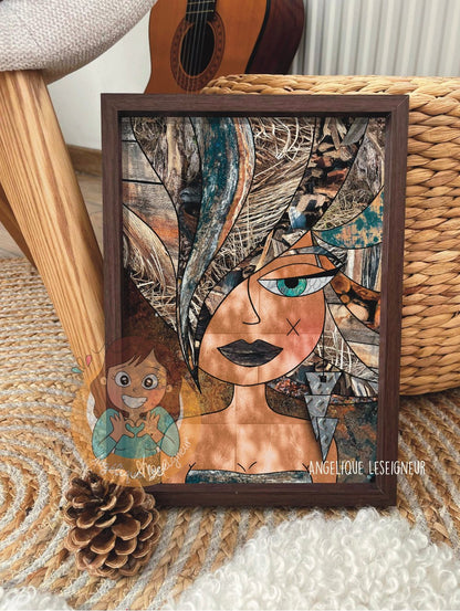Tableau MAHARO (31x22cm)