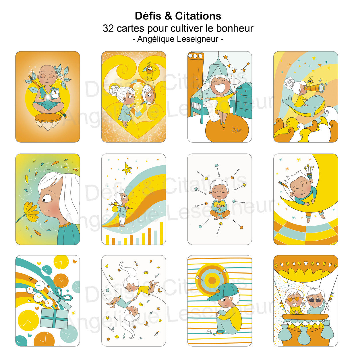 Cartes Défis & Citation
