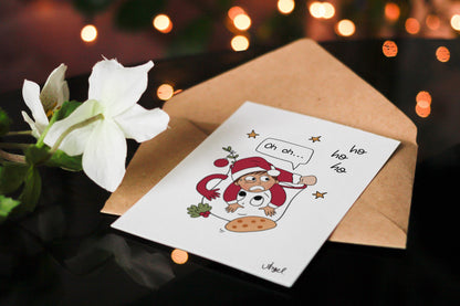 Lot de 10 cartes de Noël