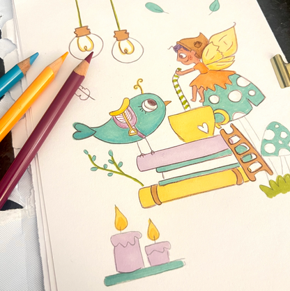 Cahier de Coloriage "Le chemin de Lily" (PDF)