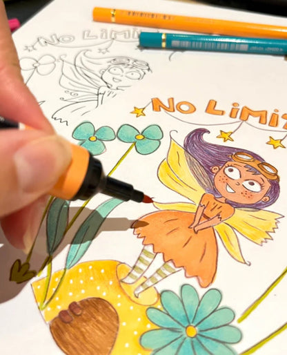 Cahier de Coloriage "Le chemin de Lily" (PDF)