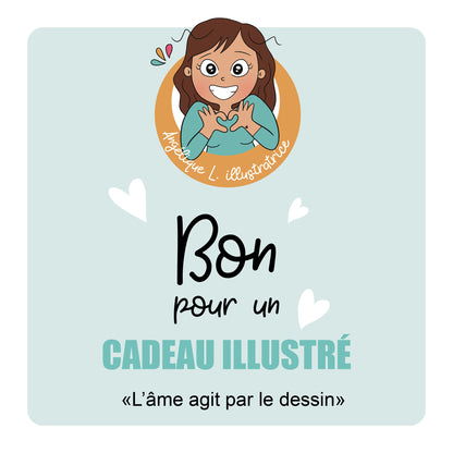 Bon cadeau - "L'âme agit par le dessin"