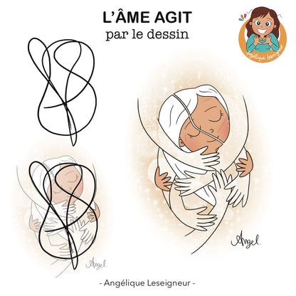 Bon cadeau - "L'âme agit par le dessin"